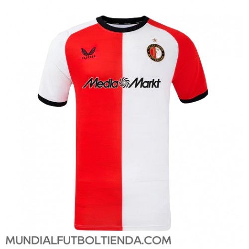 Camiseta Feyenoord Primera Equipación Replica 2024-25 mangas cortas